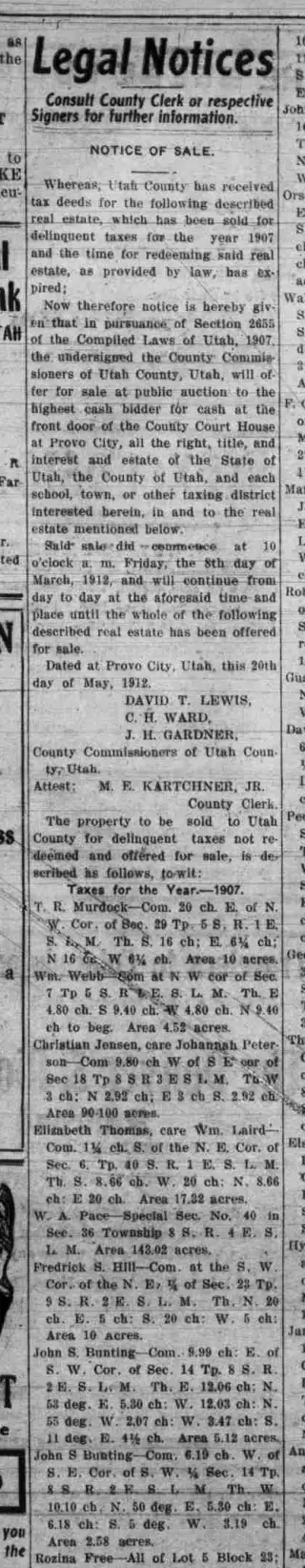 other Newspaper clipping from Jun 6, 1912 5962402