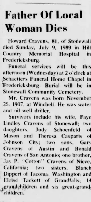 other Newspaper clipping from Jul 12, 1989 5962683