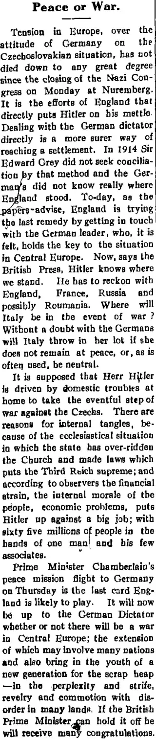 other Newspaper clipping from Sep 17, 1938 5962807