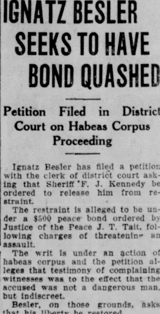 other Newspaper clipping from Aug 15, 1922 5962858