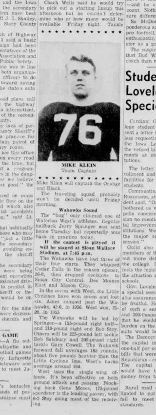 other Newspaper clipping from Oct 10, 1957 5963046