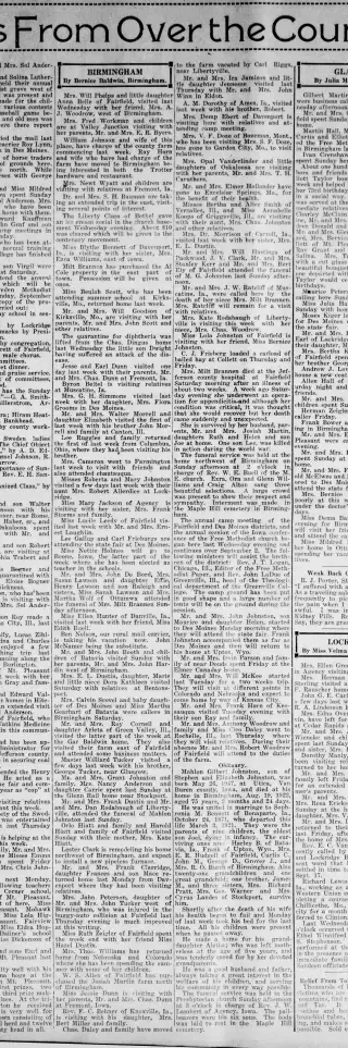 other Newspaper clipping from Aug 31, 1922 5963088