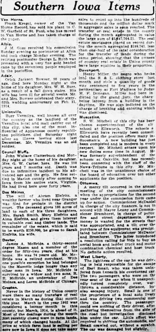 other Newspaper clipping from Apr 9, 1914 5963134