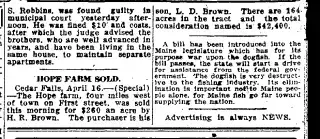 other Newspaper clipping from Apr 16, 1919 5963786