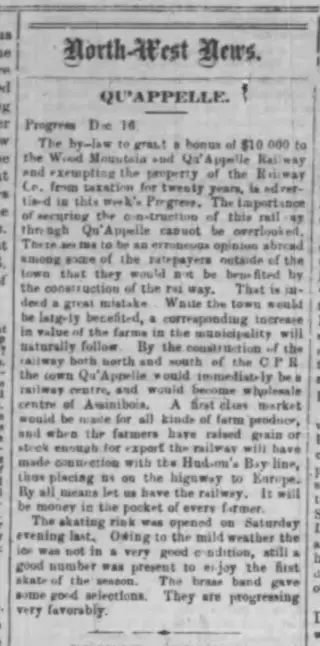 other Newspaper clipping from Dec 16, 1886 5964040
