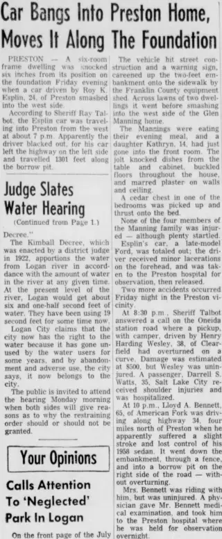 other Newspaper clipping from Jul 16, 1961 5964074