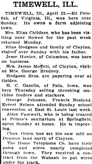 other Newspaper clipping from Apr 25, 1907 5964079