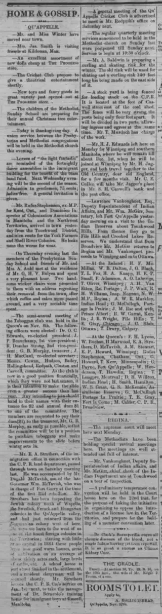 other Newspaper clipping from Nov 17, 1887 5964144