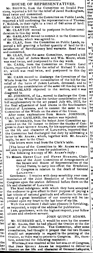other Newspaper clipping from Jan 7, 1835 5964160