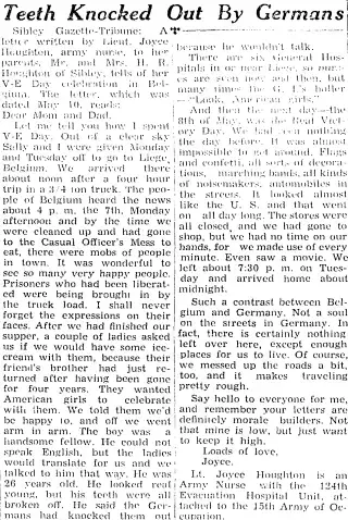 other Newspaper clipping from Jun 14, 1945 5964716