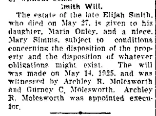 other Newspaper clipping from Jun 5, 1925 5964967