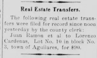 other Newspaper clipping from May 2, 1909 5965012