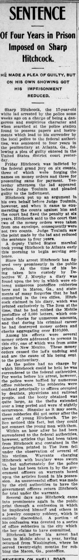 other Newspaper clipping from May 5, 1907 5965149