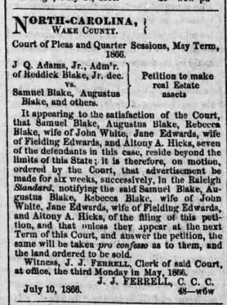 other Newspaper clipping from Aug 15, 1866 5965269