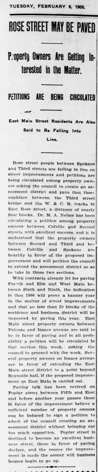 other Newspaper clipping from Feb 6, 1906 5965632