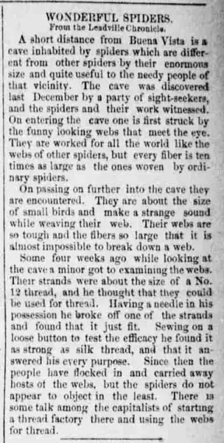 other Newspaper clipping from Apr 8, 1880 5965751