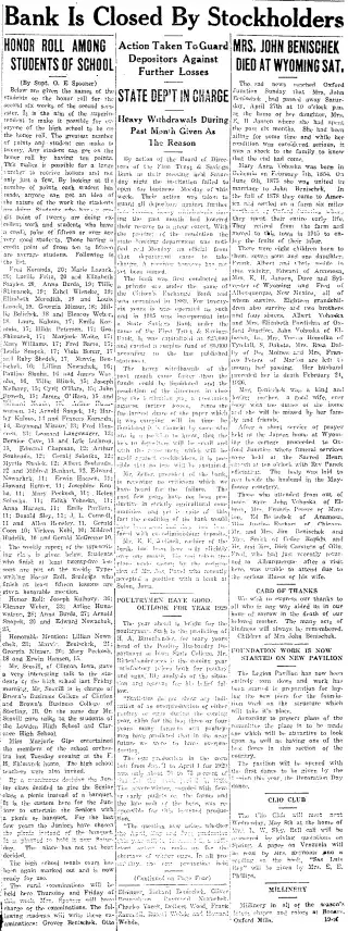 other Newspaper clipping from May 2, 1929 5965894