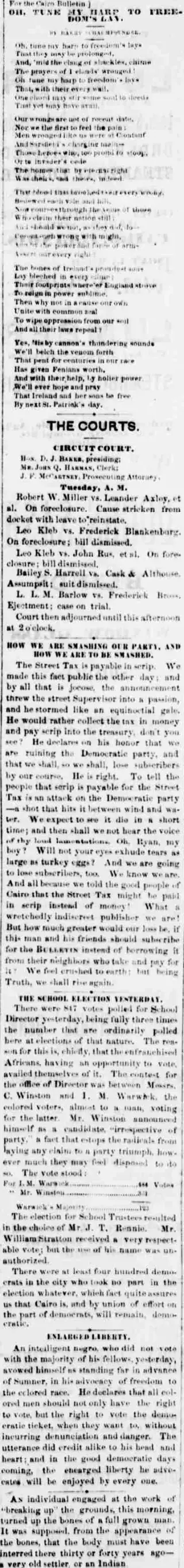 other Newspaper clipping from Apr 12, 1870 5966017