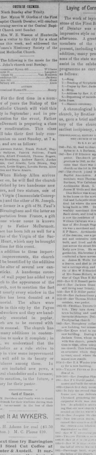 Business Newspaper clipping from Aug 13, 1908 5966598
