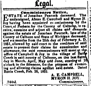 other Newspaper clipping from Apr 11, 1851 5966623