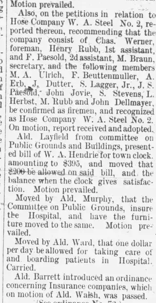 other Newspaper clipping from Feb 10, 1874 5966816