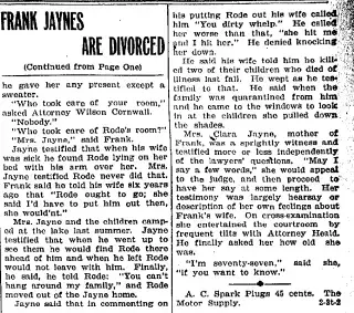 Divorce Newspaper clipping from Jan 12, 1921 5966831