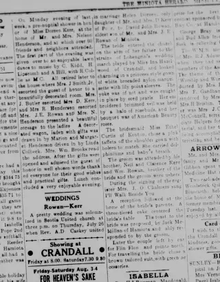other Newspaper clipping from Aug 2, 1951 5967151