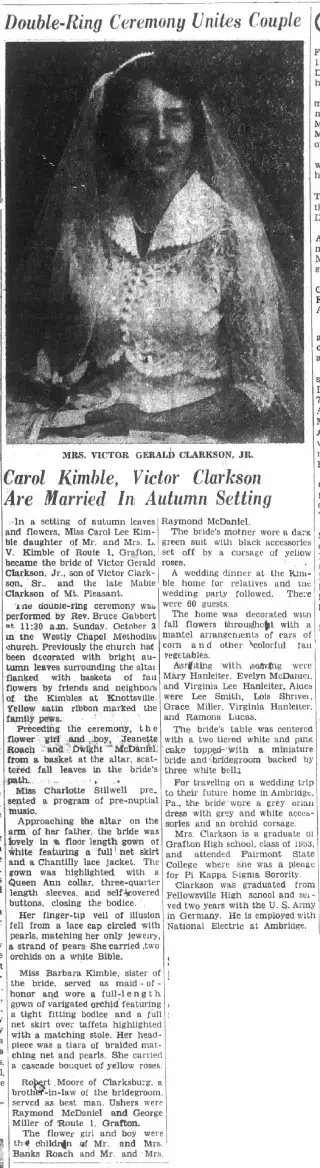 other Newspaper clipping from Oct 13, 1954 5967436