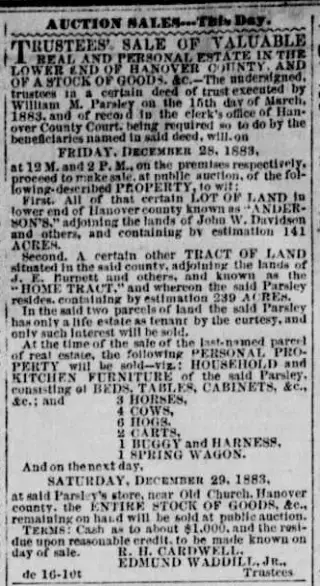 other Newspaper clipping from Dec 29, 1883 5967437