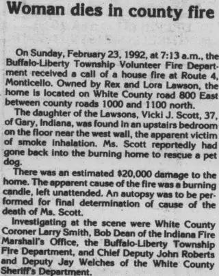 other Newspaper clipping from Feb 26, 1992 5967522