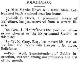 other Newspaper clipping from Mar 1, 1888 5967525