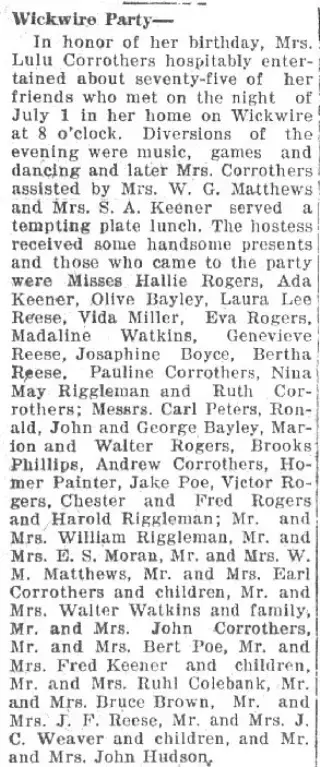 other Newspaper clipping from Jul 5, 1927 5967626
