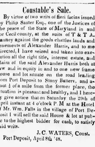 other Newspaper clipping from Apr 22, 1848 5967677