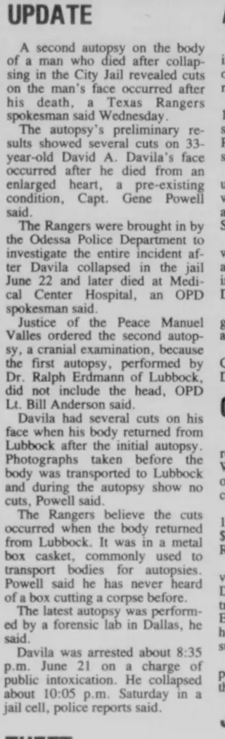 other Newspaper clipping from Jul 4, 1991 5967959