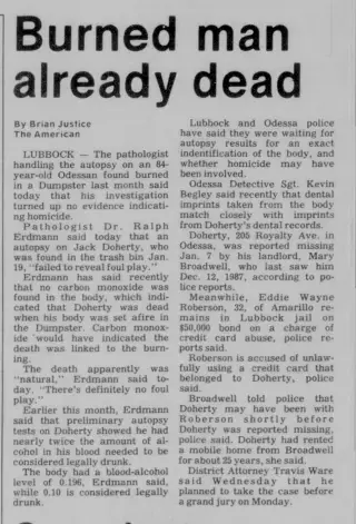 other Newspaper clipping from Feb 17, 1988 5967974