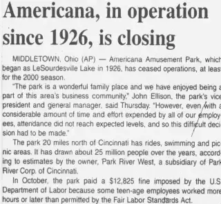 other Newspaper clipping from Jan 13, 2000 5968212