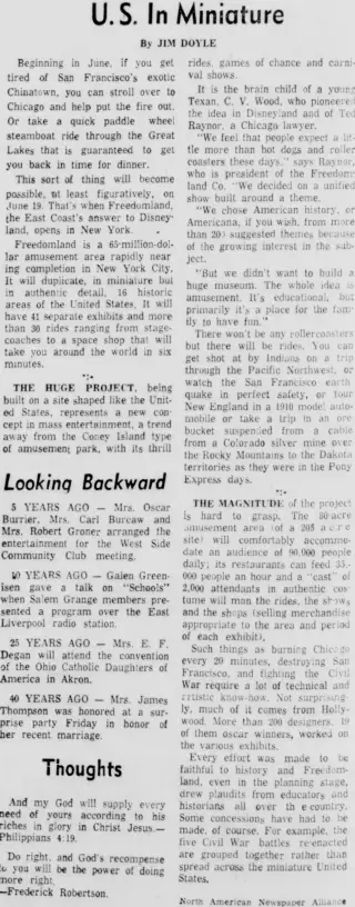 other Newspaper clipping from May 2, 1960 5968425