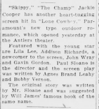 other Newspaper clipping from Dec 3, 1933 5968642