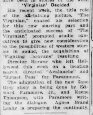 other Newspaper clipping from Oct 20, 1929 5968714