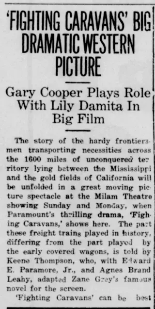 other Newspaper clipping from Mar 5, 1931 5968753