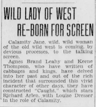other Newspaper clipping from May 3, 1931 5968777