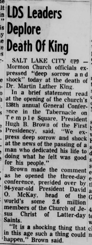 other Newspaper clipping from Apr 5, 1968 5968996