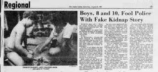 other Newspaper clipping from Aug 8, 1981 5969020