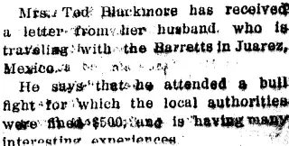other Newspaper clipping from Nov 18, 1921 5969178