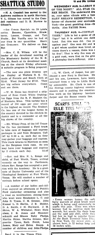 other Newspaper clipping from Aug 3, 1921 5969393