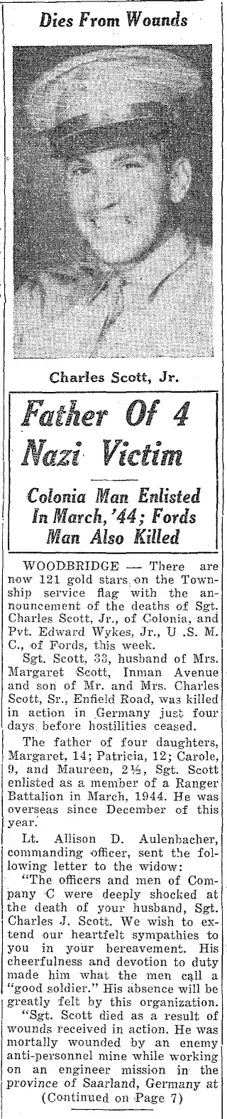 other Newspaper clipping from May 31, 1945 5969446