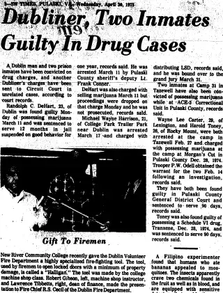 other Newspaper clipping from Apr 30, 1975 5969776