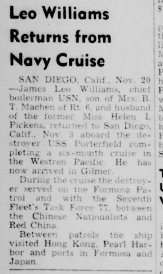 other Newspaper clipping from Nov 21, 1957 5969840