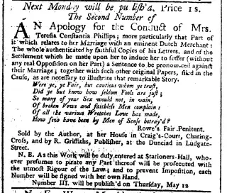 other Newspaper clipping from Apr 21, 1748 5970052