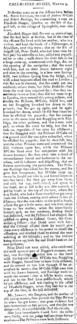 other Newspaper clipping from Mar 13, 1798 5970613